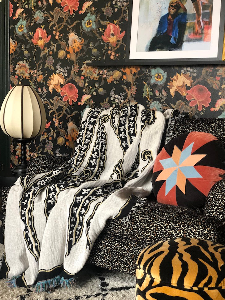 Magic Beans Woven Blanket