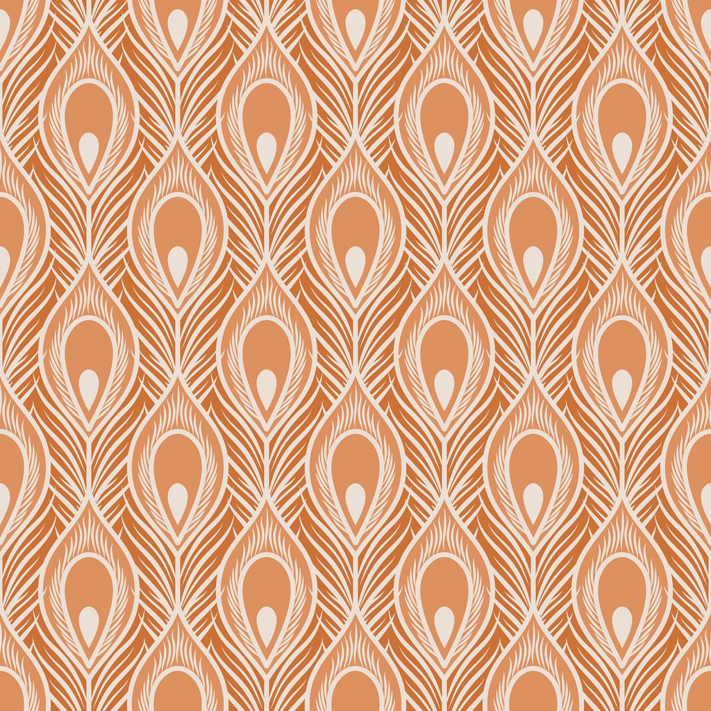 Peacock Feather Wallpaper