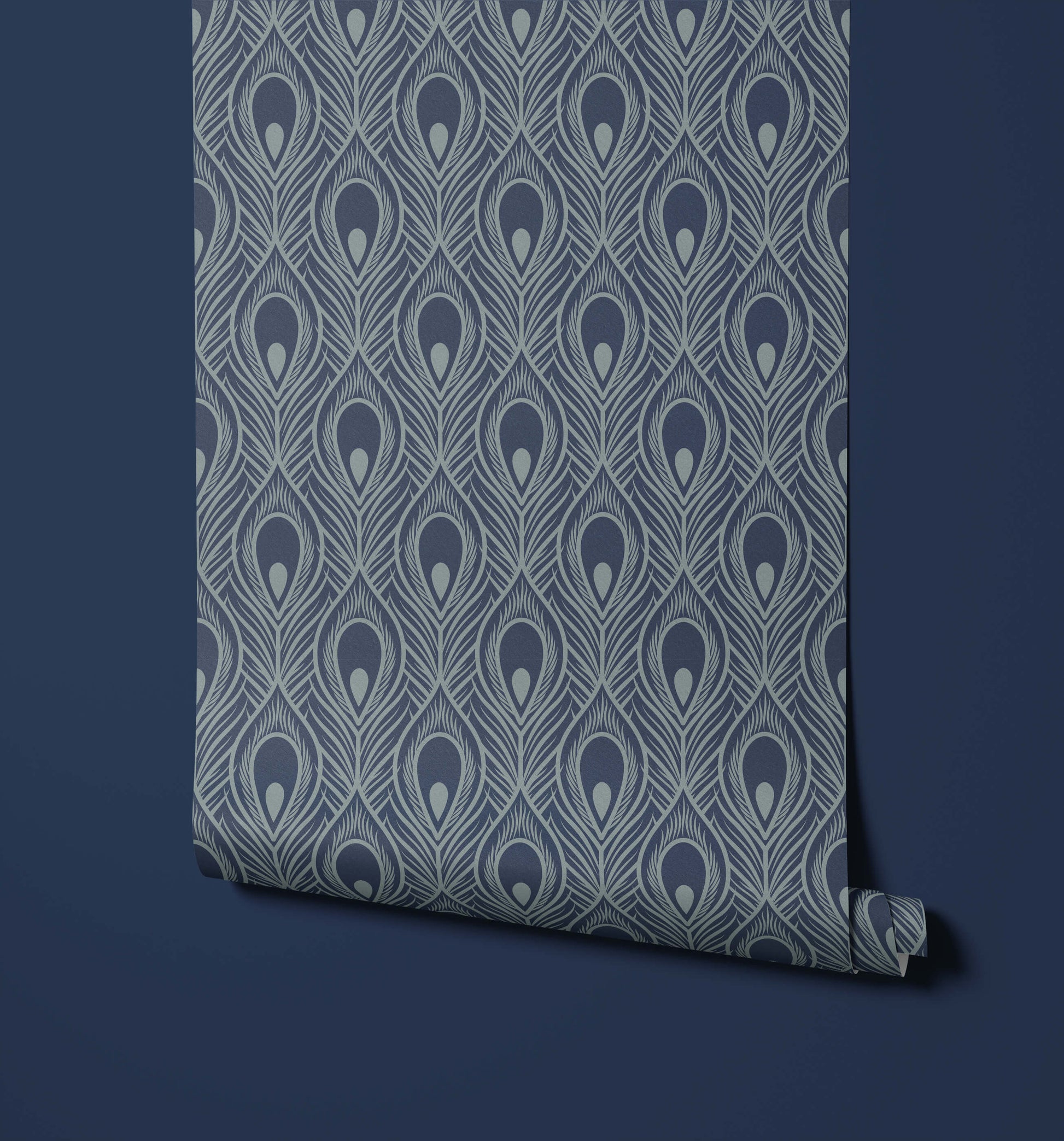 Peacock Feather Wallpaper