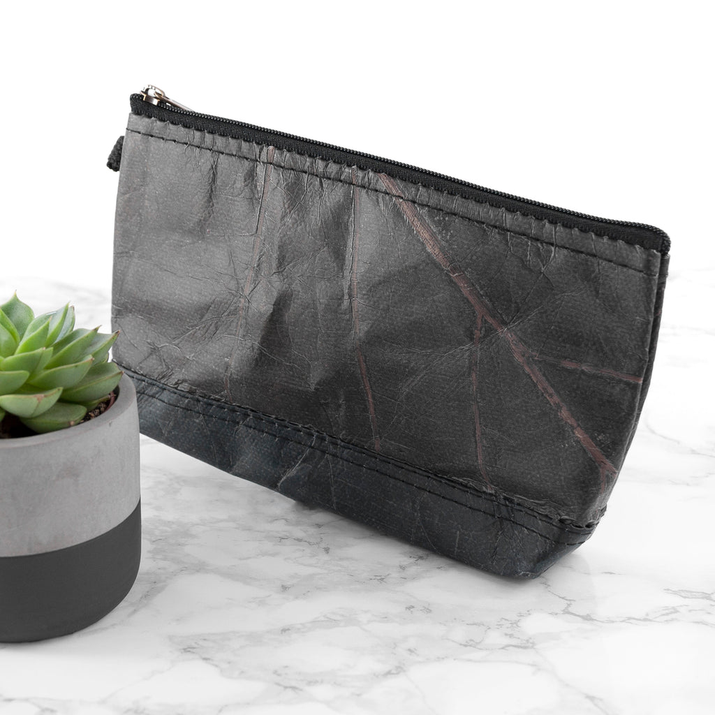 Vegan Leather Makeup Bag