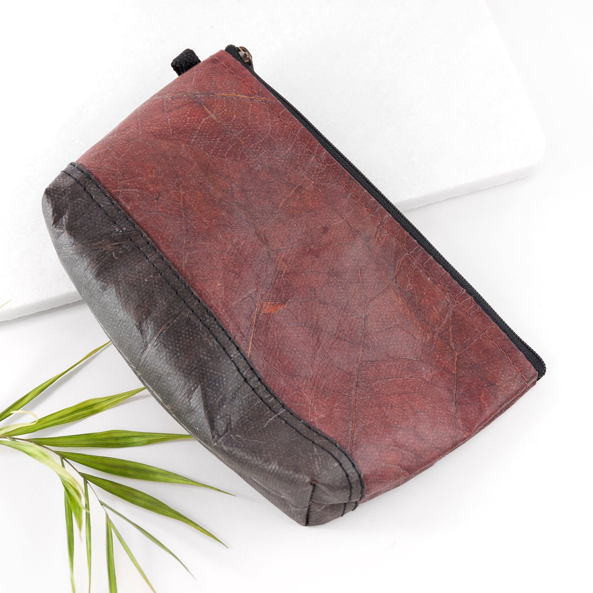 Vegan Leather Makeup Bag
