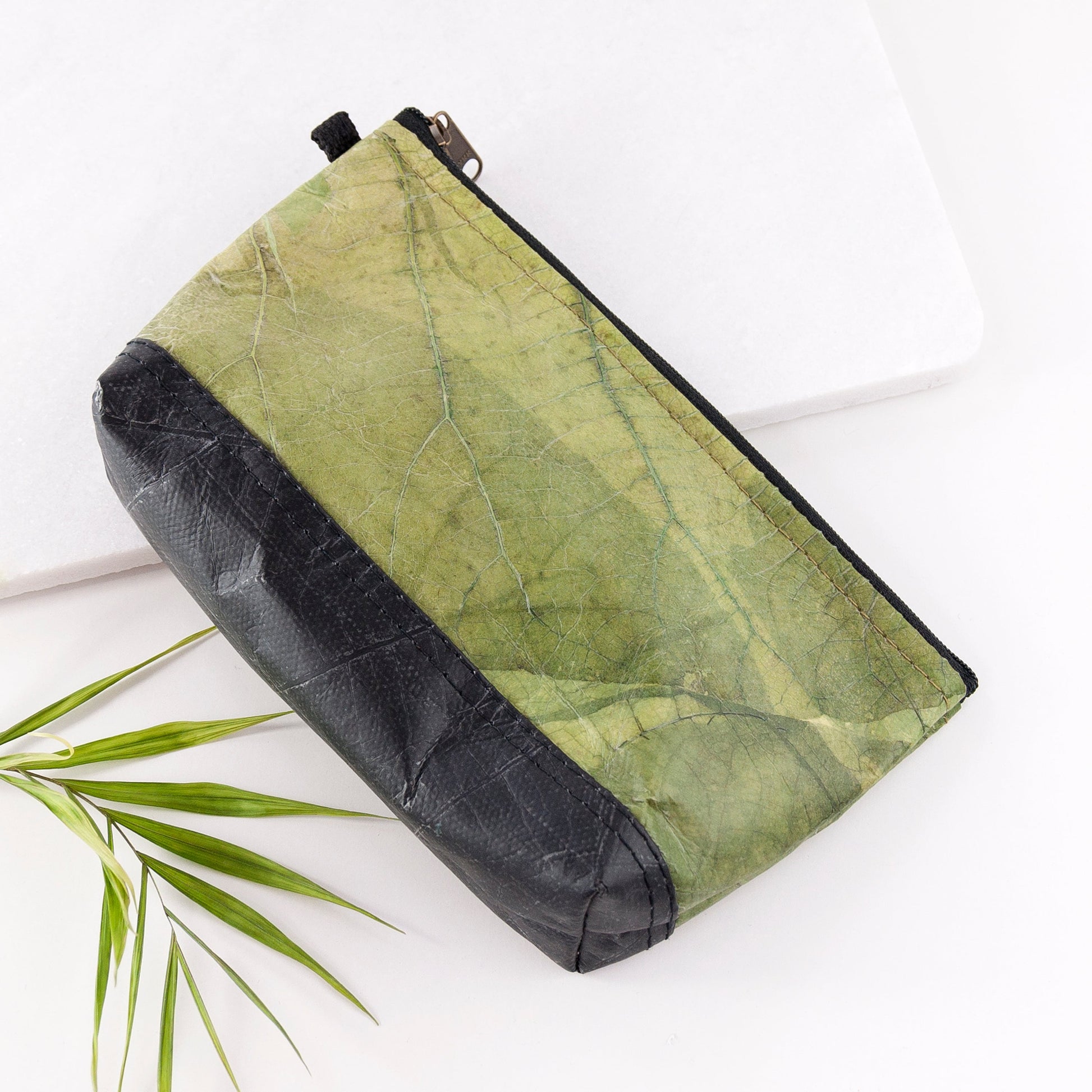 Vegan Leather Makeup Bag