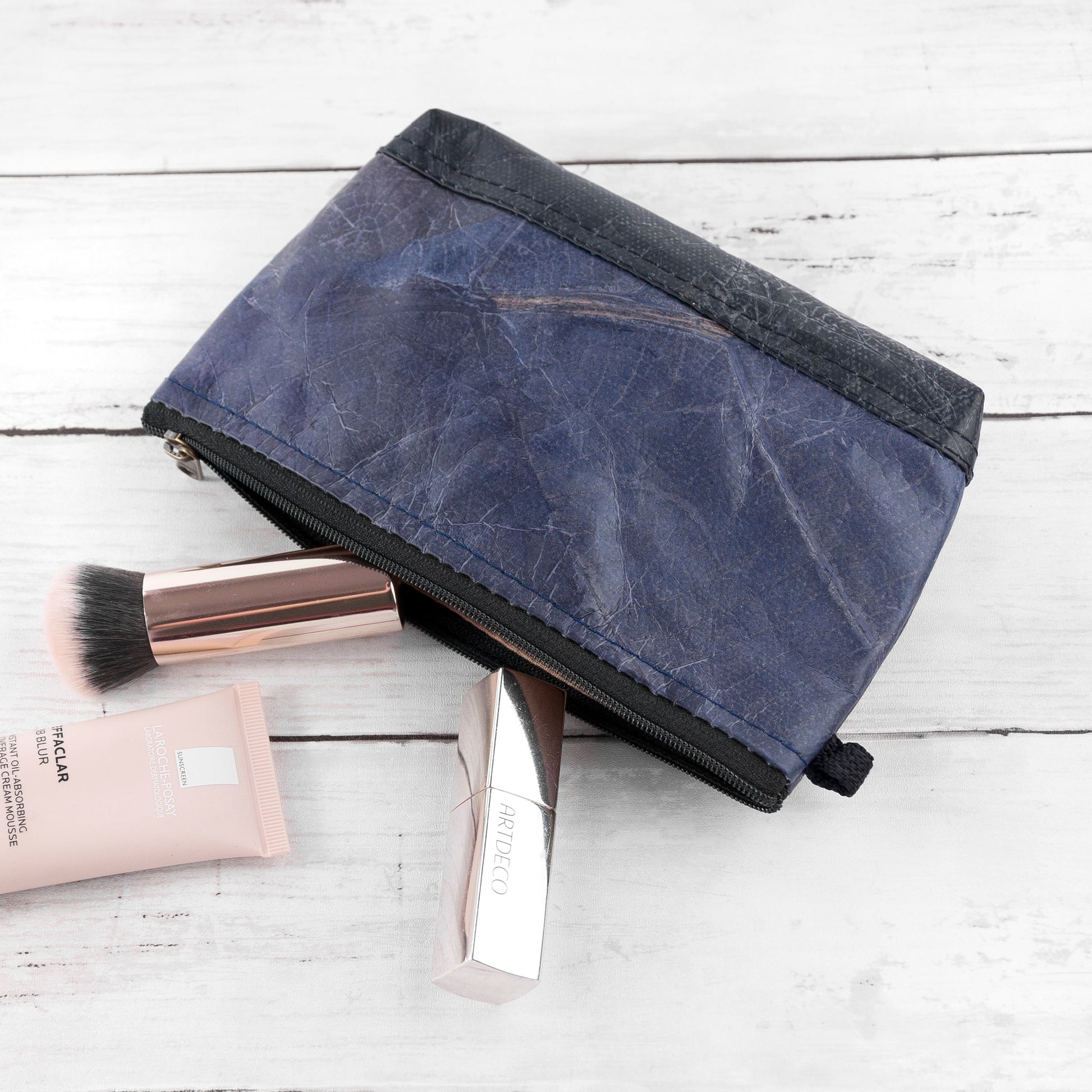 Vegan Leather Makeup Bag