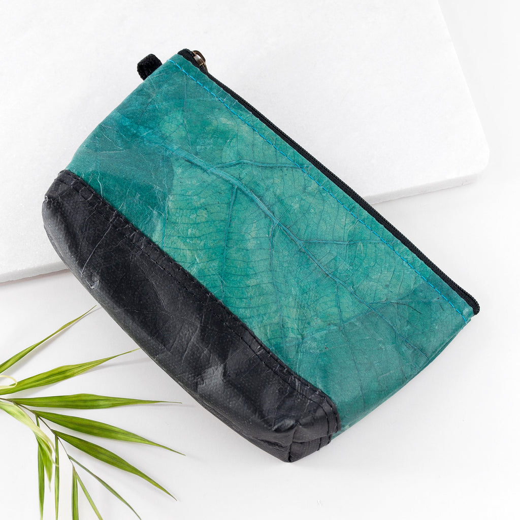 Vegan Leather Makeup Bag