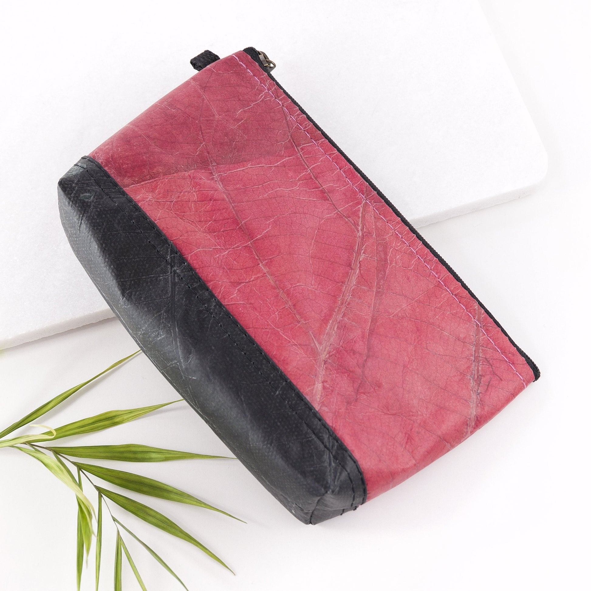 Vegan Leather Makeup Bag