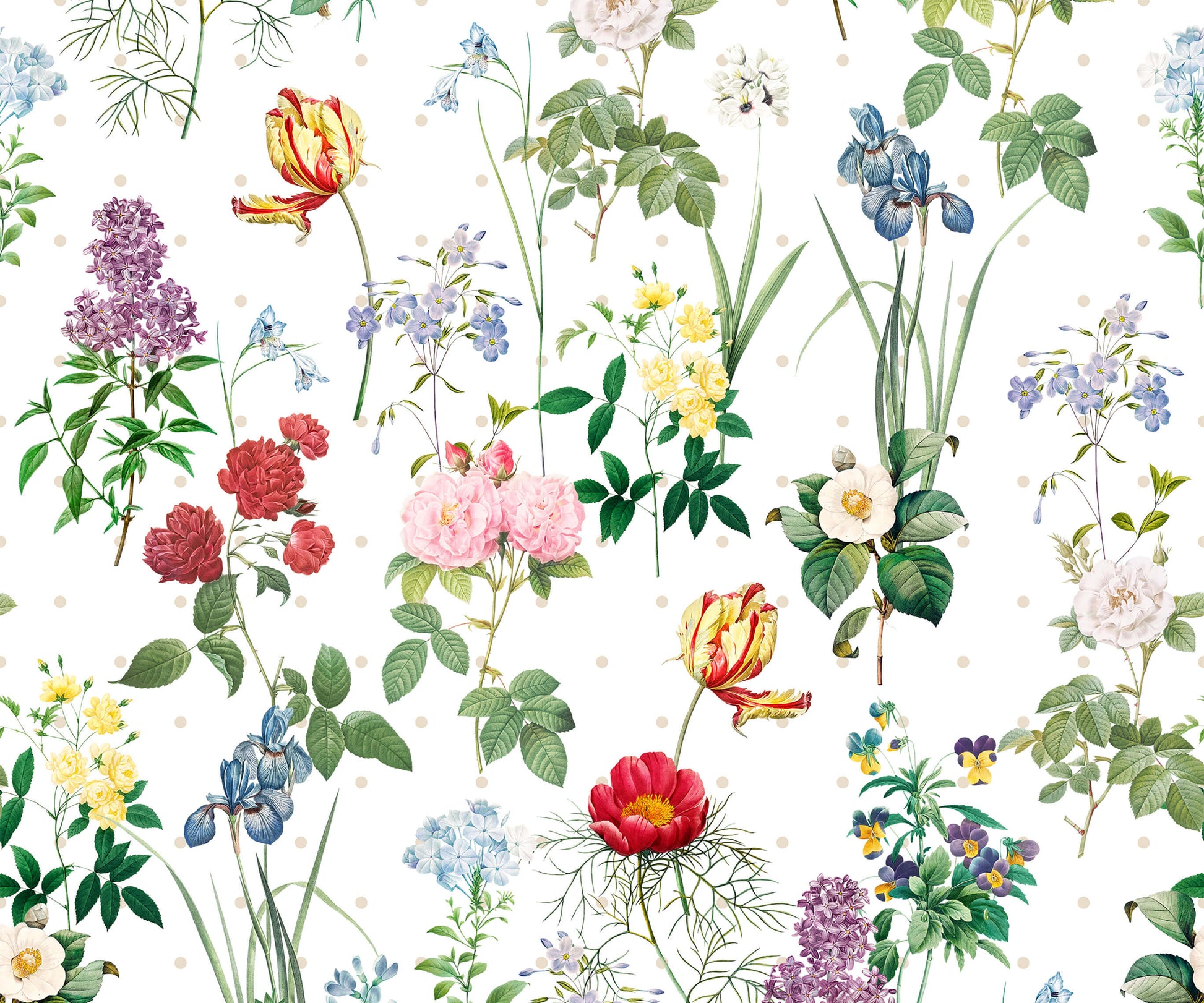 Marie Vintage Floral Print