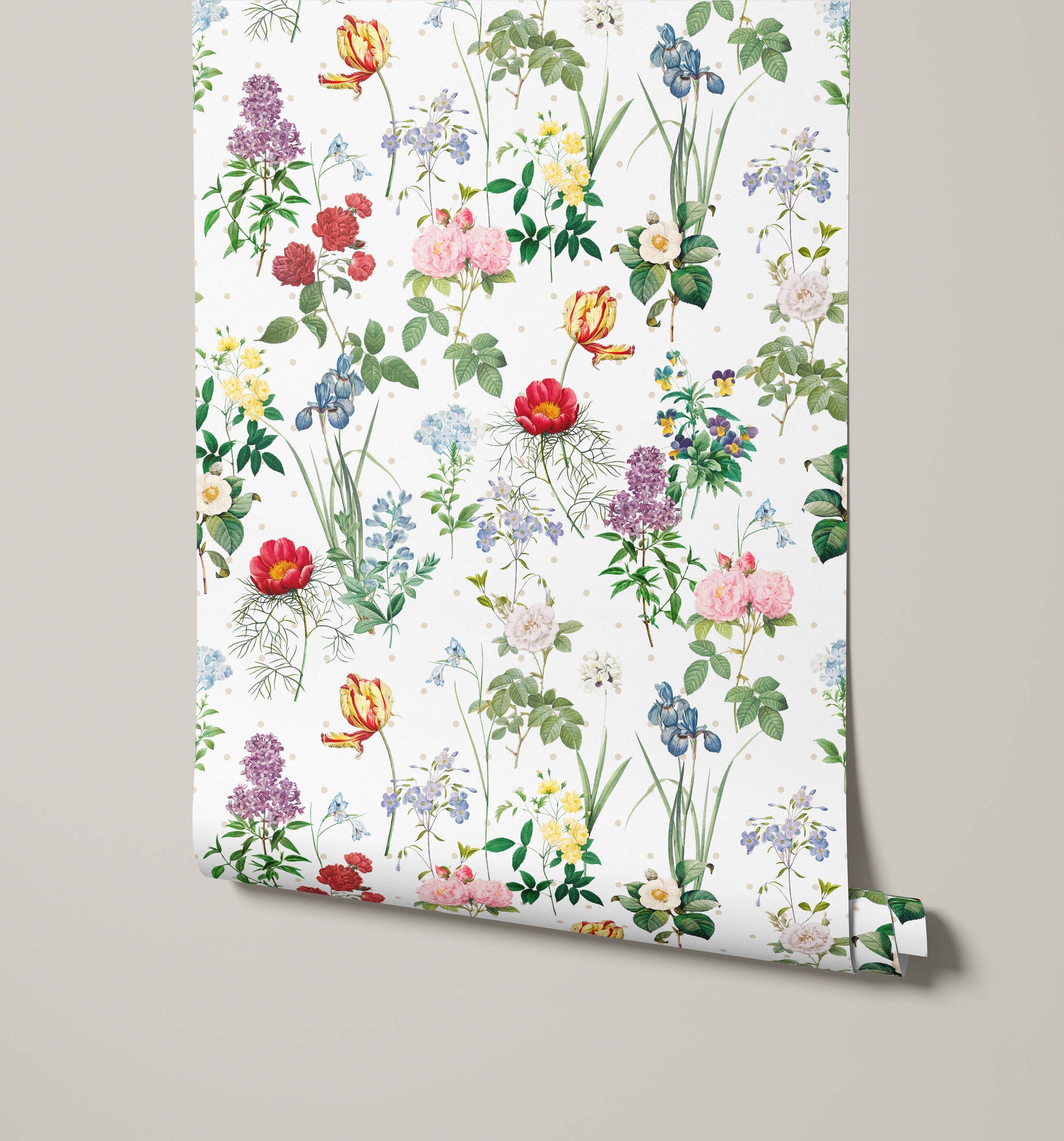 Marie Vintage Floral Print