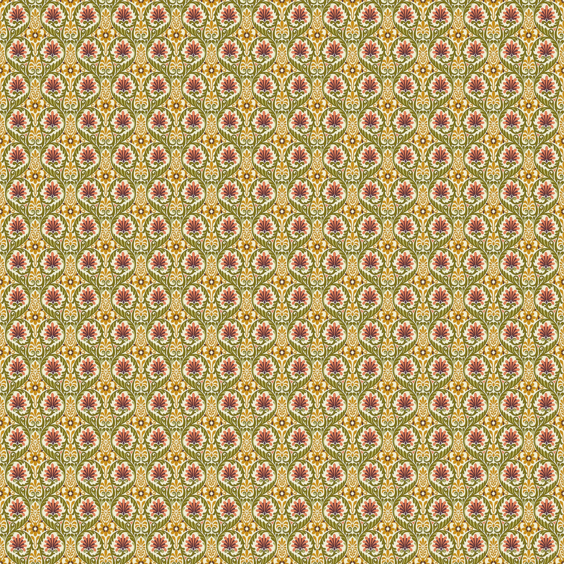 Matthew Vintage Pattern Wallpaper