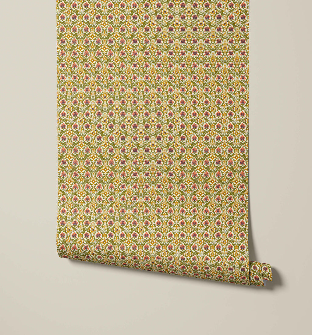 Matthew Vintage Pattern Wallpaper