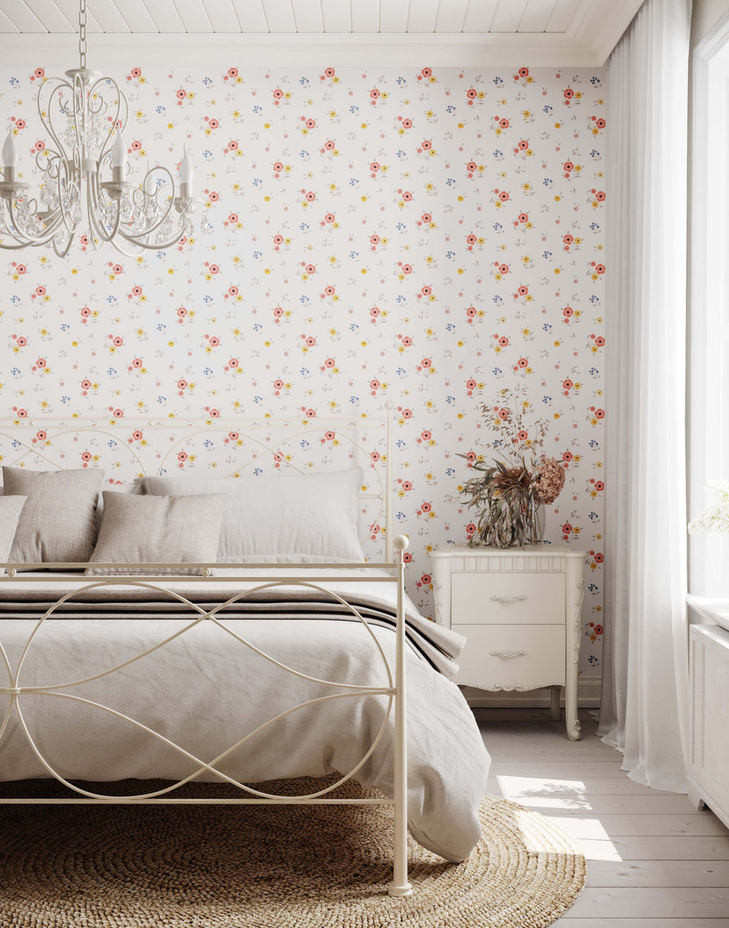 Wildflower Meadow Wallpaper