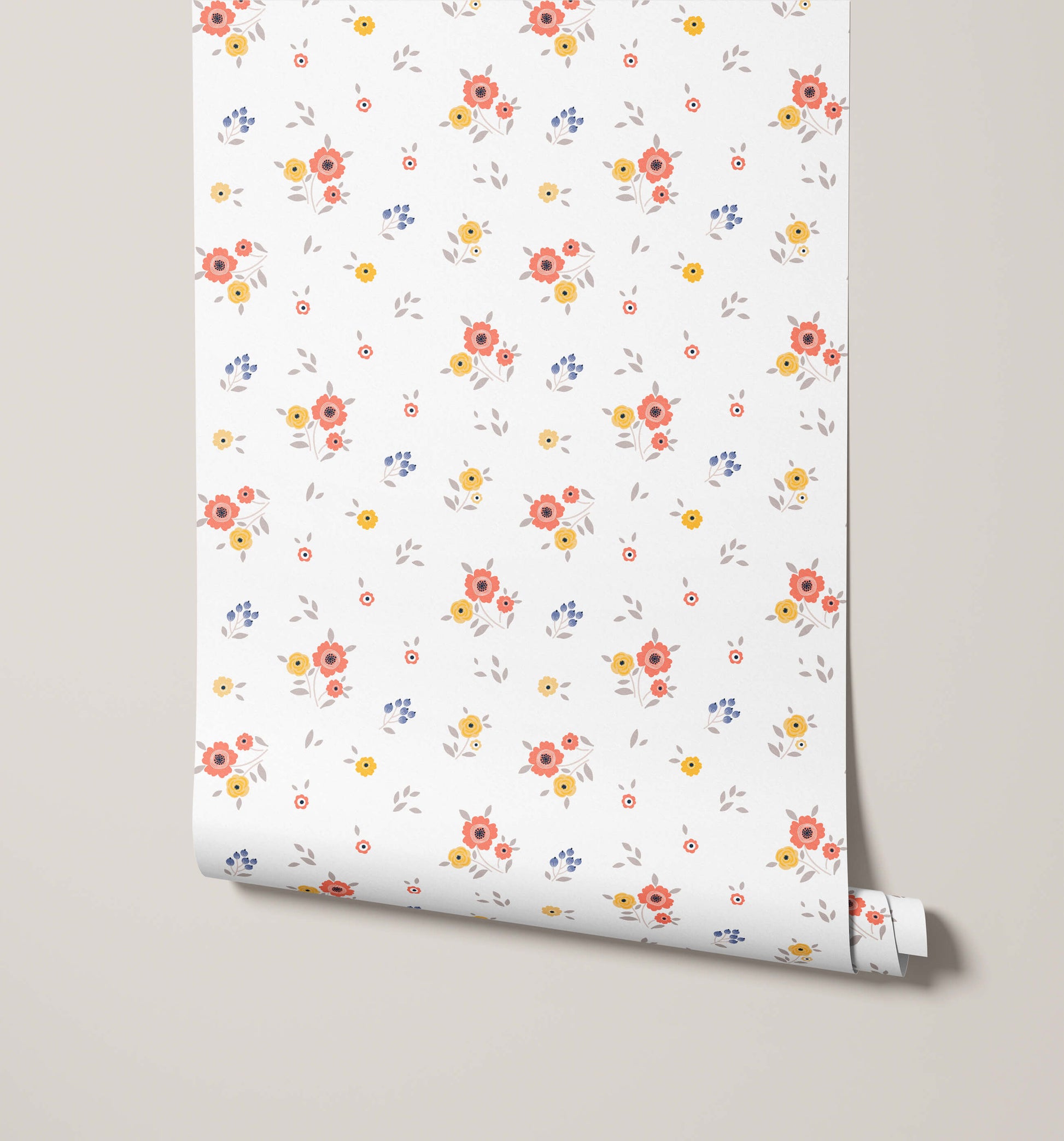 Wildflower Meadow Wallpaper