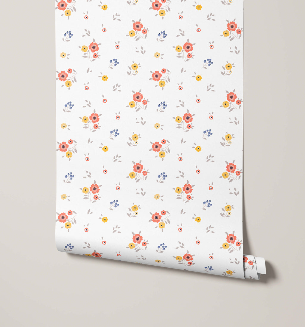 Wildflower Meadow Wallpaper
