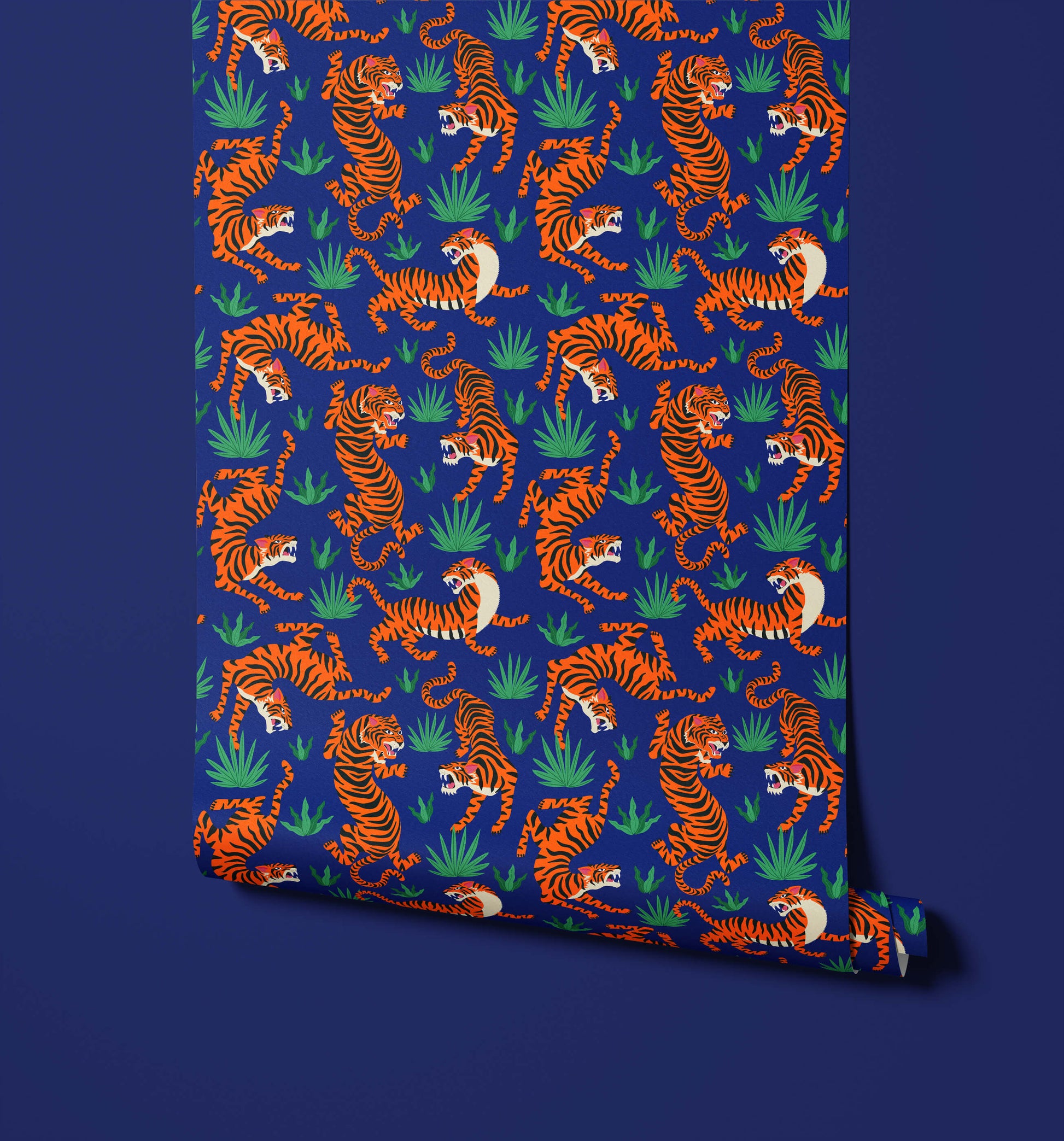 Oriental Tiger Wallpaper