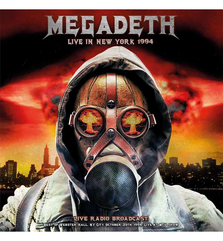 Megadeth Live in New York 1994 180g Splatter Vinyl