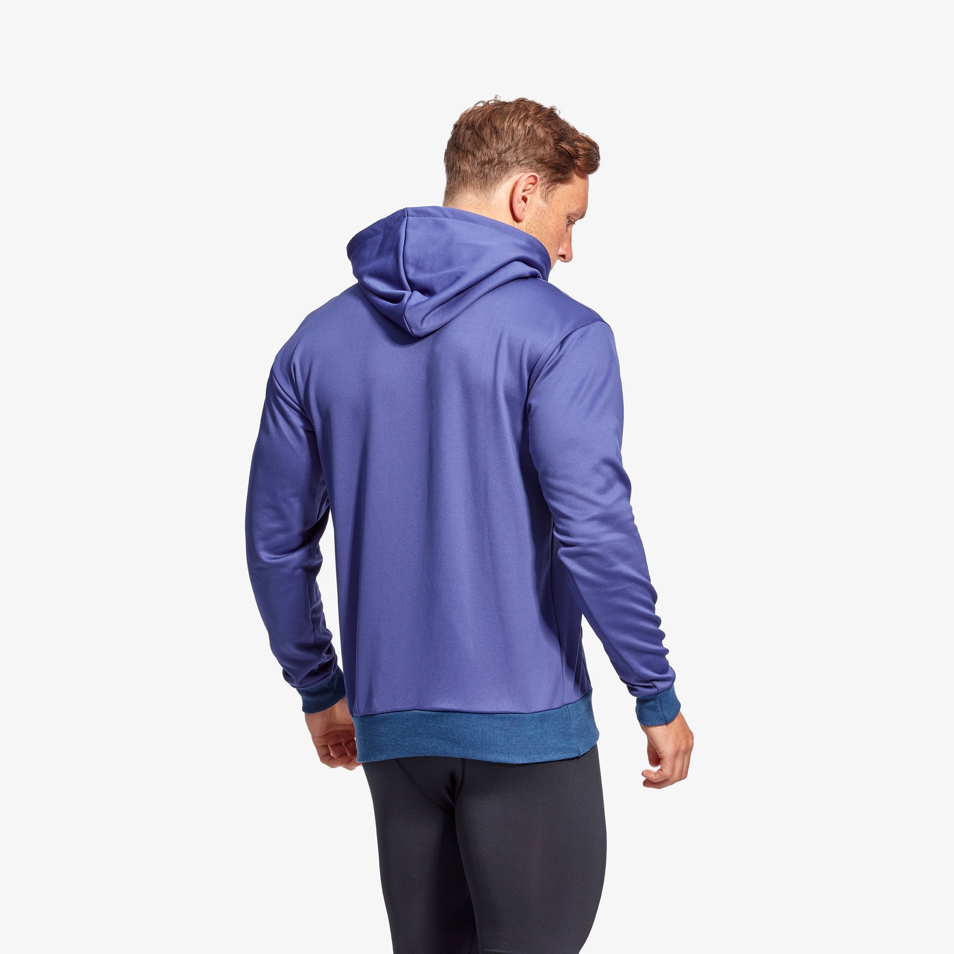 Men's Infrared Hoodie in Grey and Blue