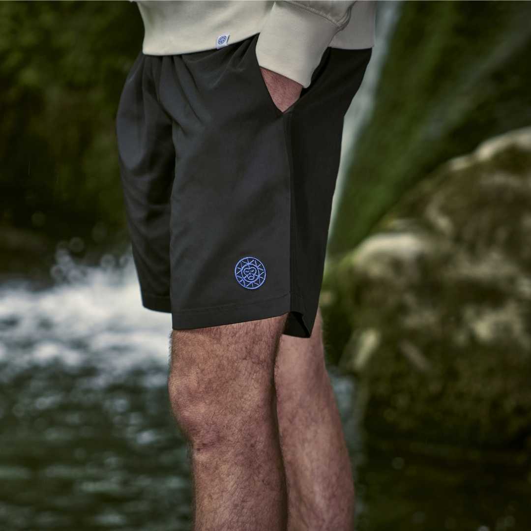 Men's Brass Monkey Black Swimming Shorts