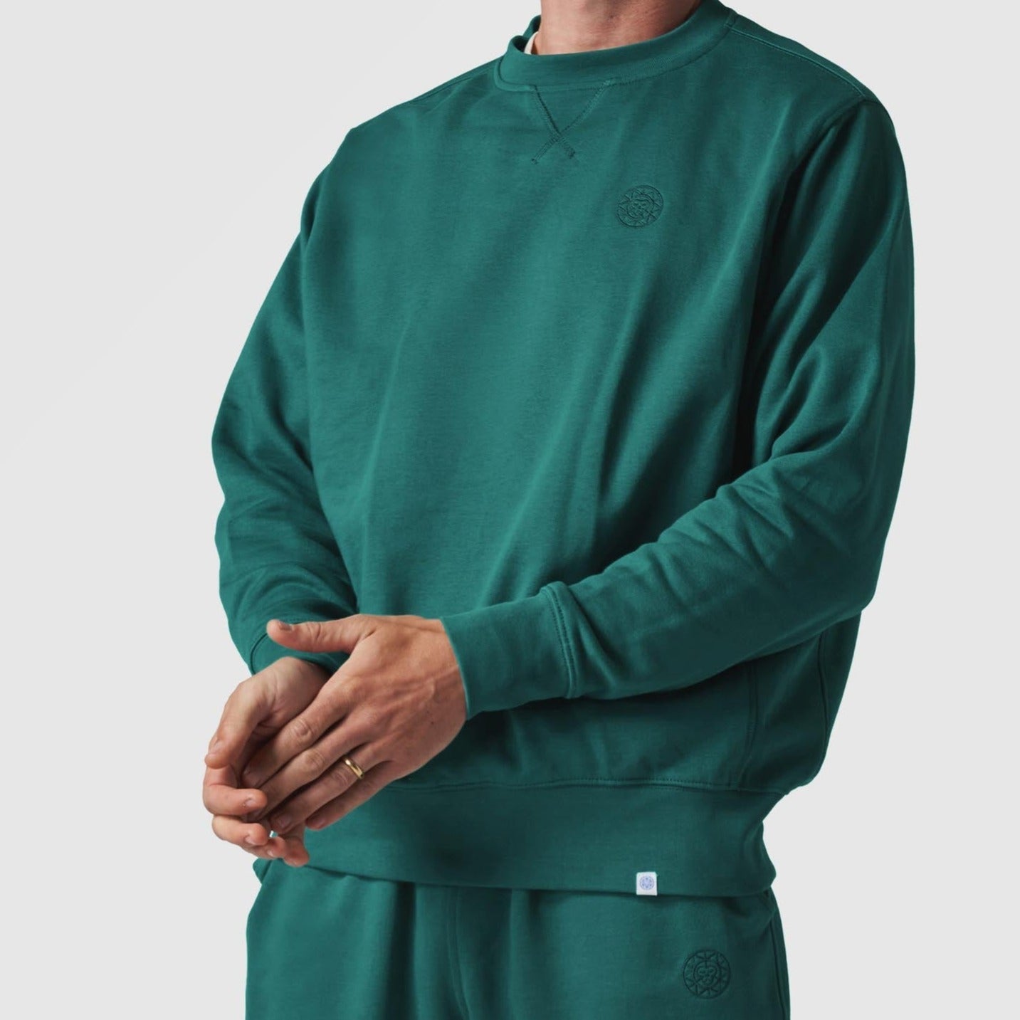 Unisex Brass Monkey Green Sweatshirt