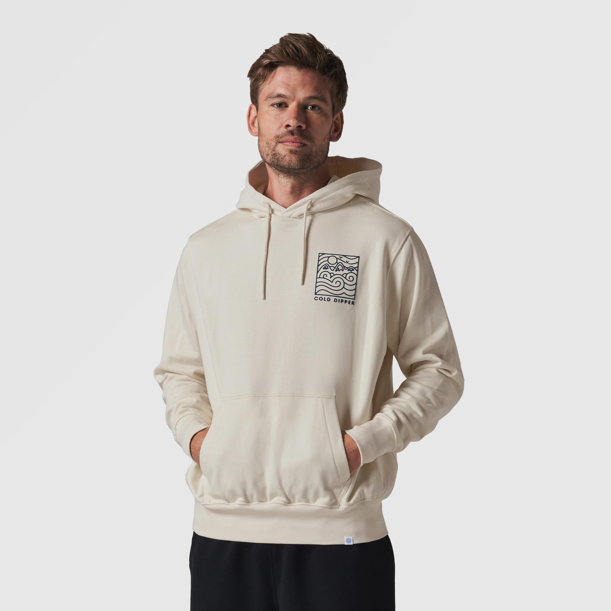 Men's Cold Dipper Off White Hoodie