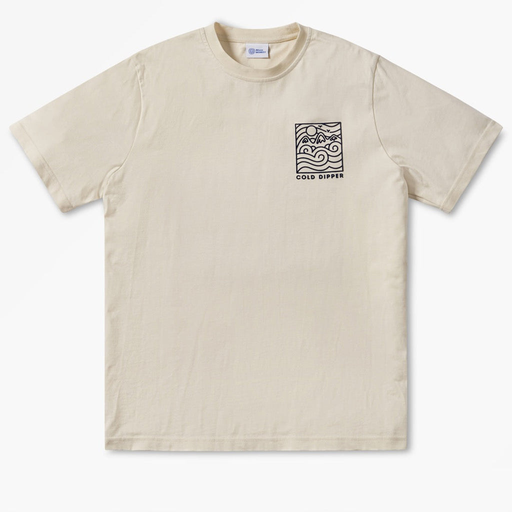 Men's Cold Dipper Off White T-Shirt