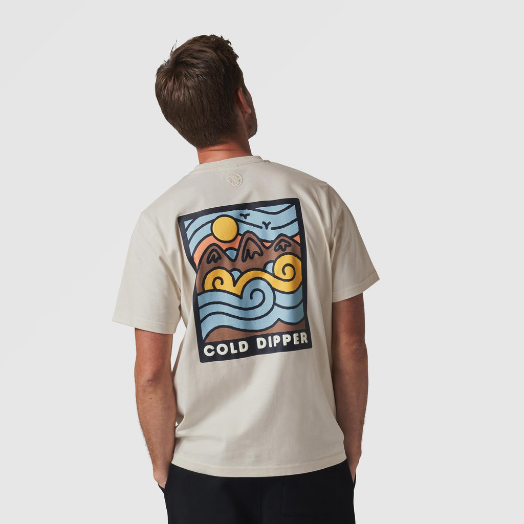 Men's Cold Dipper Off White T-Shirt