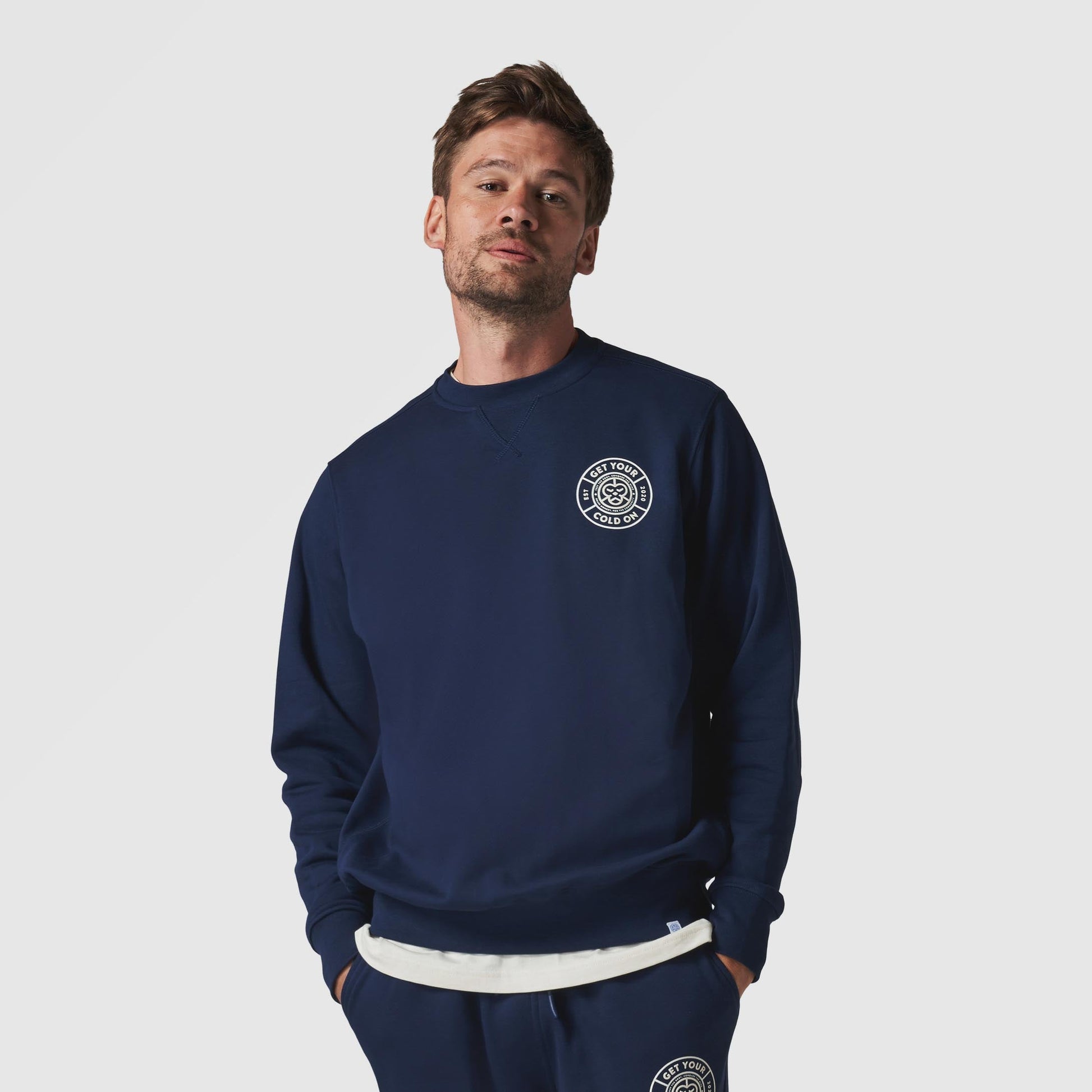 Unisex Get Your Cold On Navy Sweatshirt