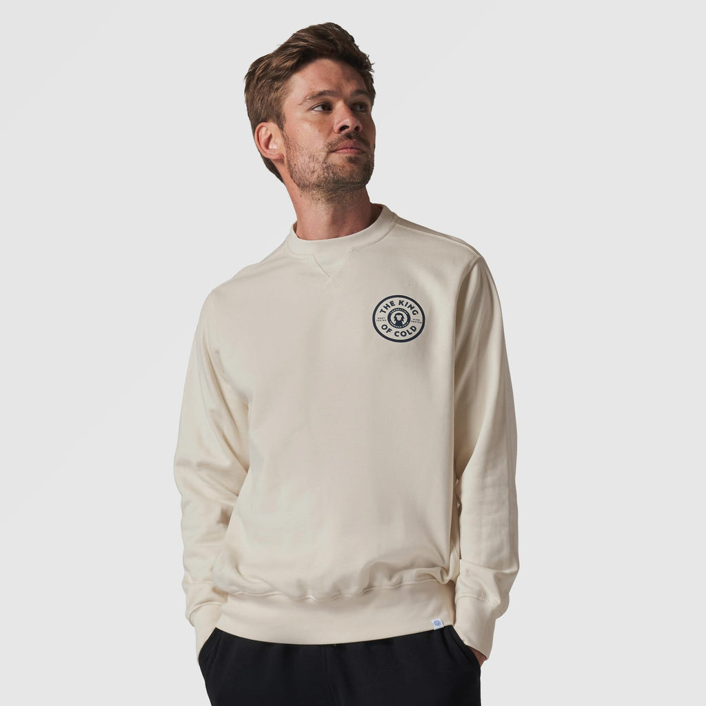 Men's The King of Cold Off White Sweatshirt