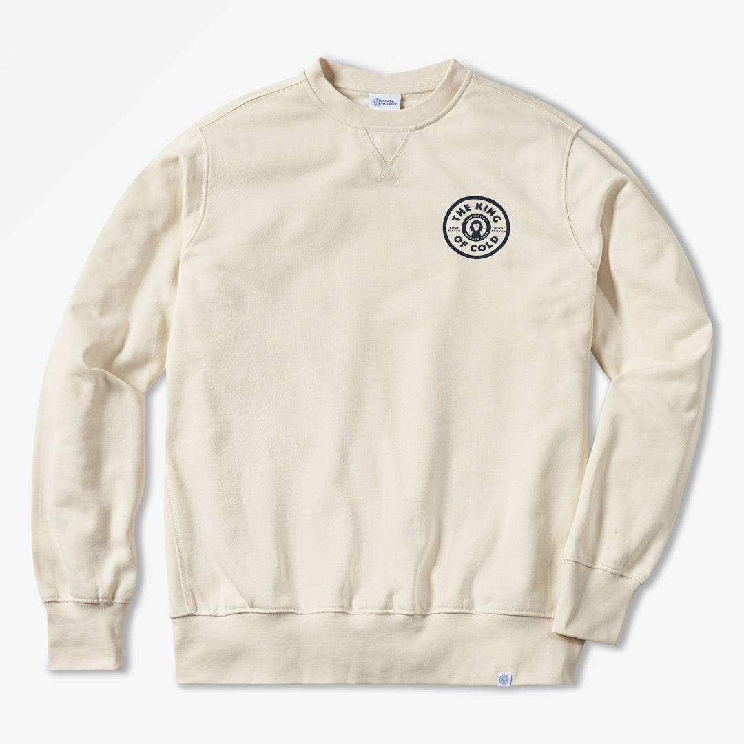 Men's The King of Cold Off White Sweatshirt