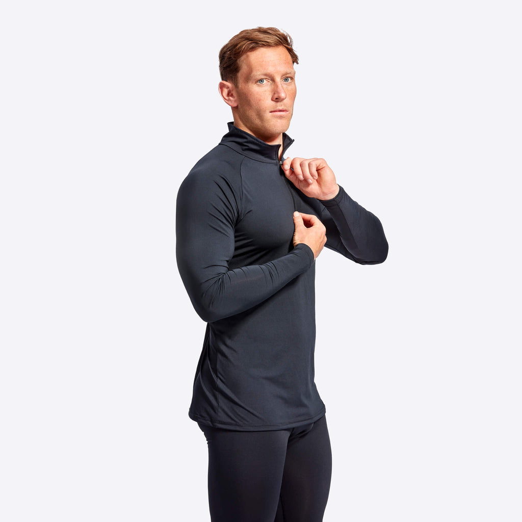 Men's Infrared Quarter Zip Long Sleeve