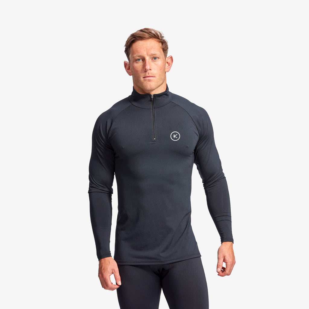 Men's Infrared Quarter Zip Long Sleeve
