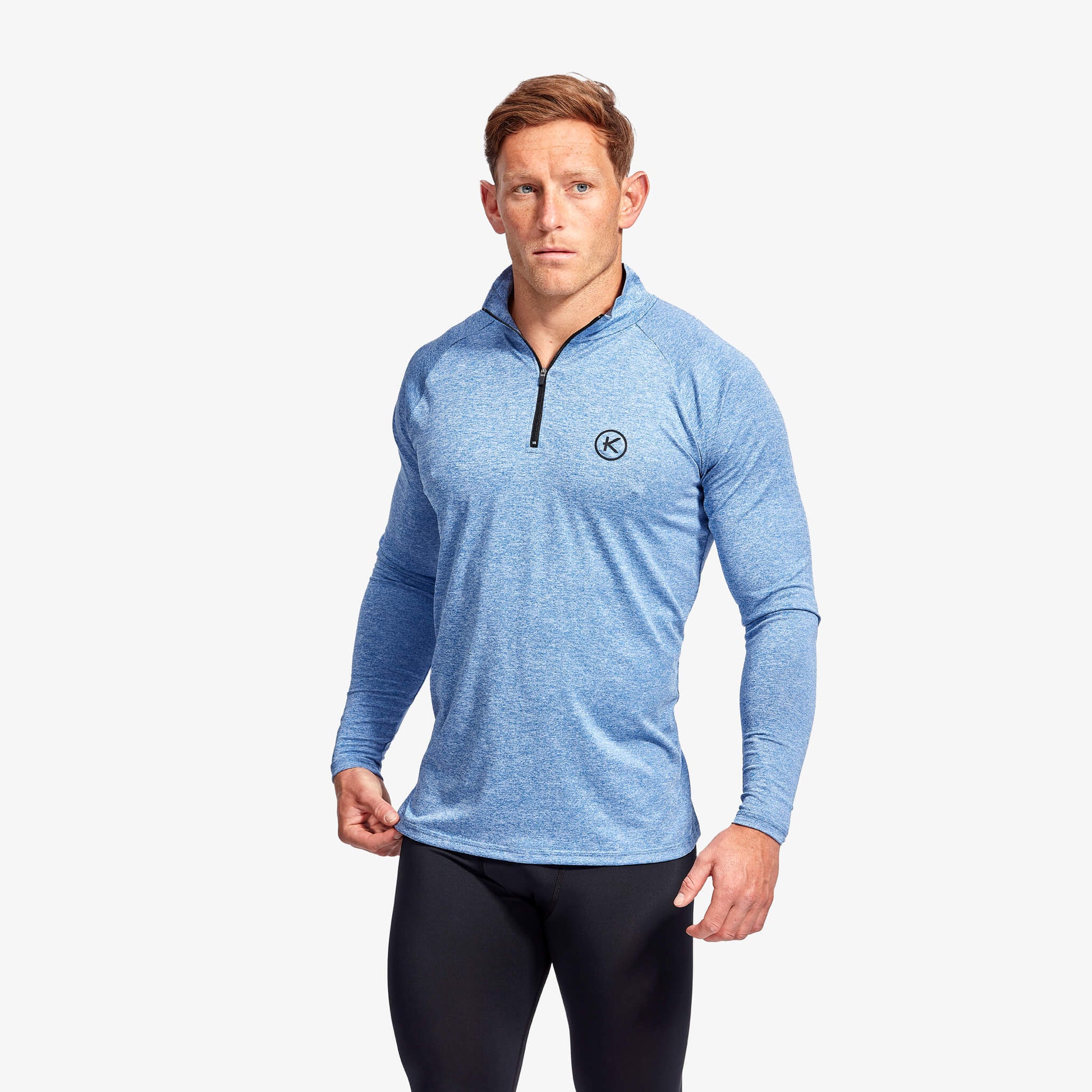Men's Infrared Quarter Zip Long Sleeve