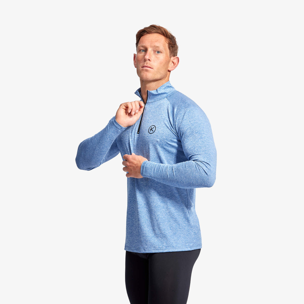 Men's Infrared Quarter Zip Long Sleeve