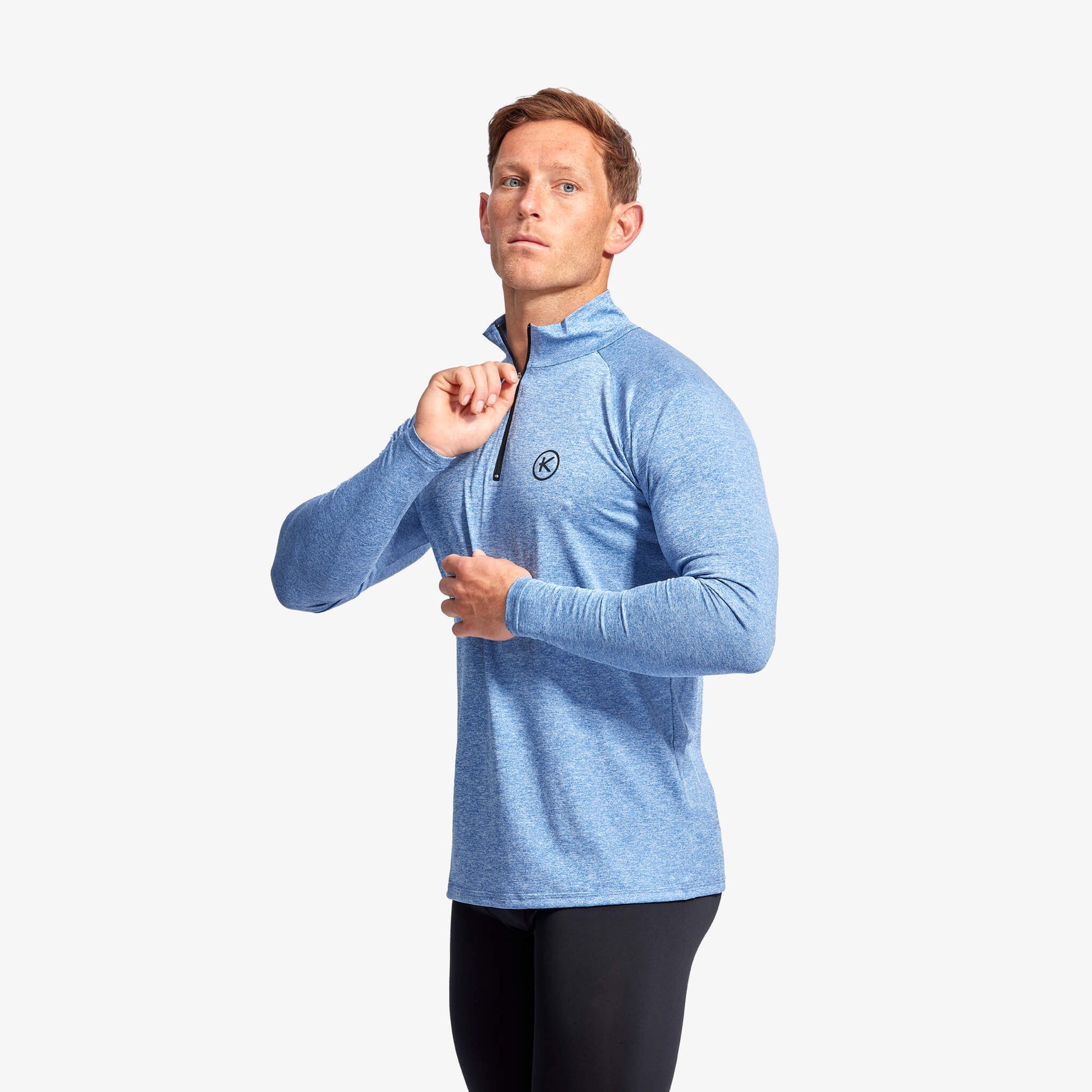 Men's Infrared Quarter Zip Long Sleeve