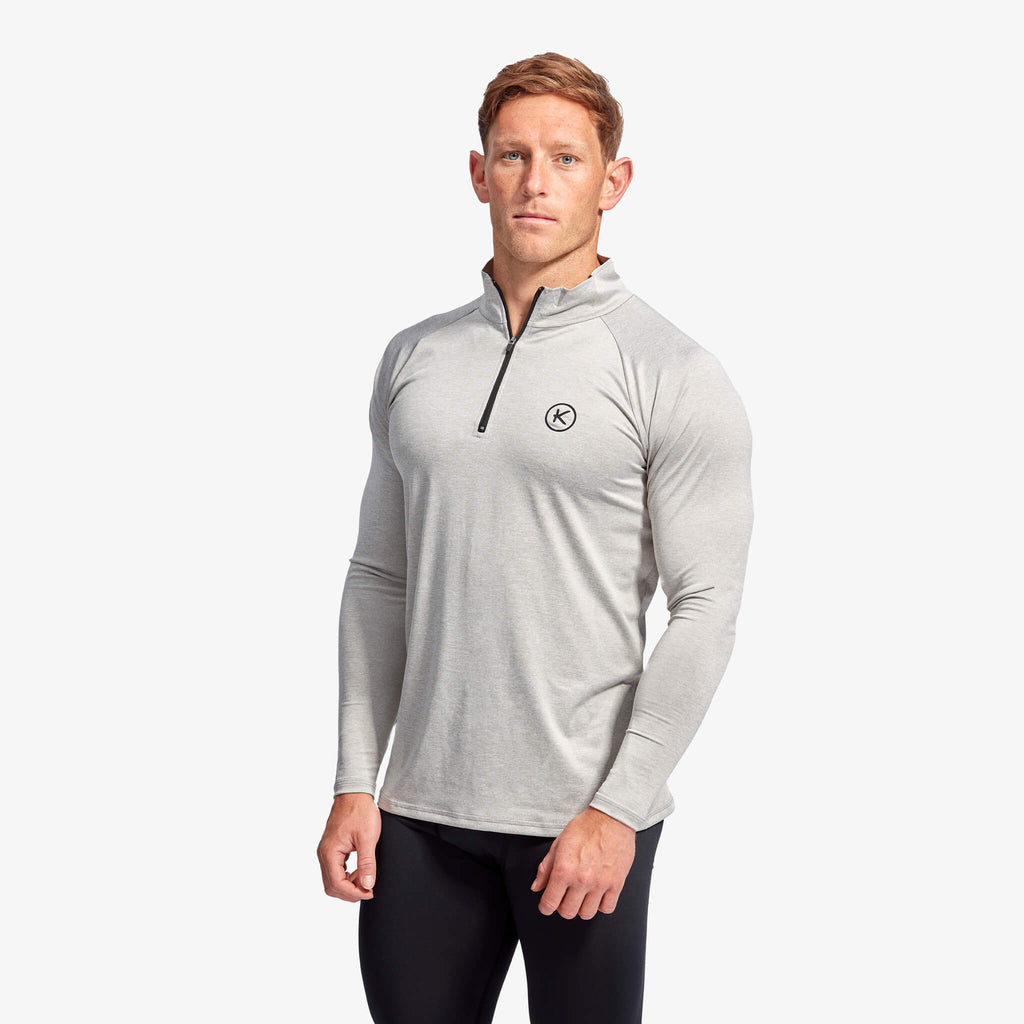 Men's Infrared Quarter Zip Long Sleeve