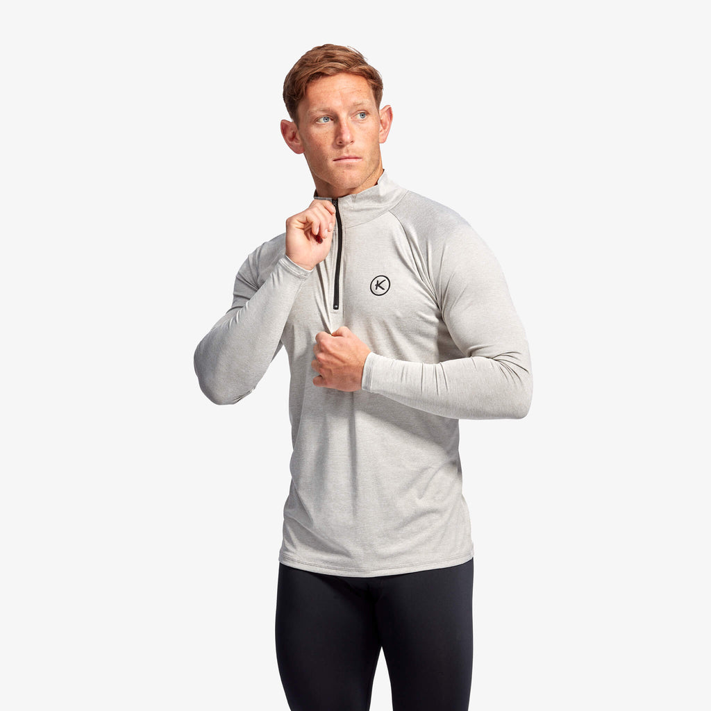 Men's Infrared Quarter Zip Long Sleeve