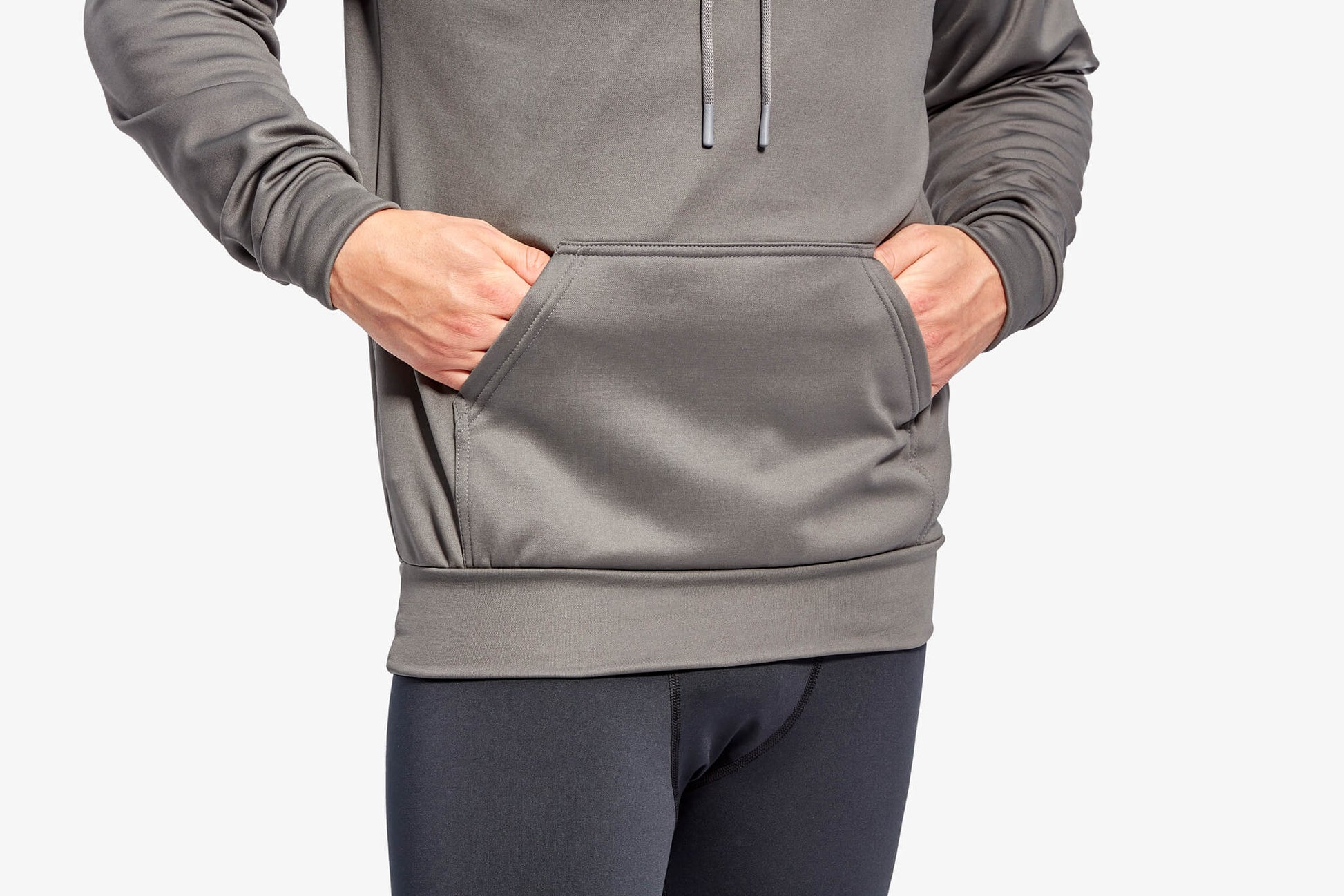 Men's Infrared Hoodie in Grey and Blue