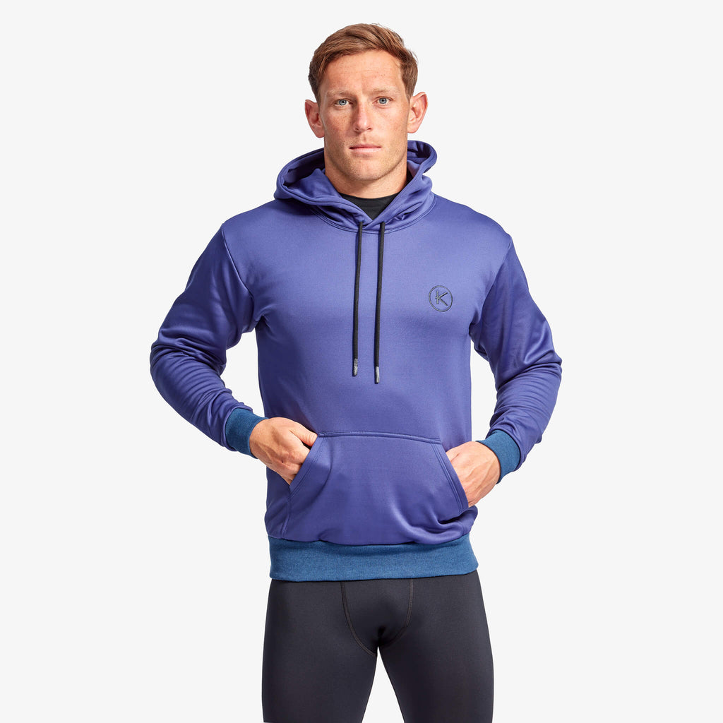 Men's Infrared Hoodie in Grey and Blue
