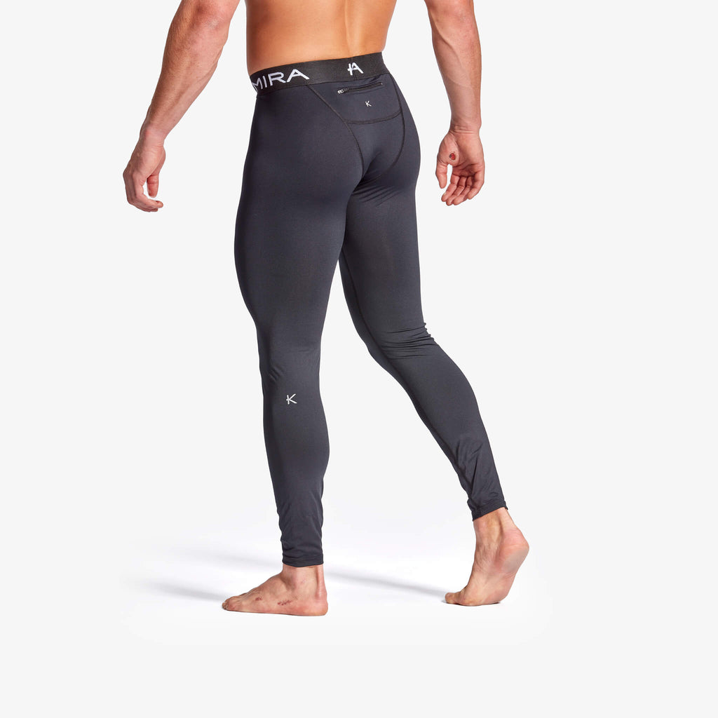 Men's Infrared Performance Leggings with Zip Pocket