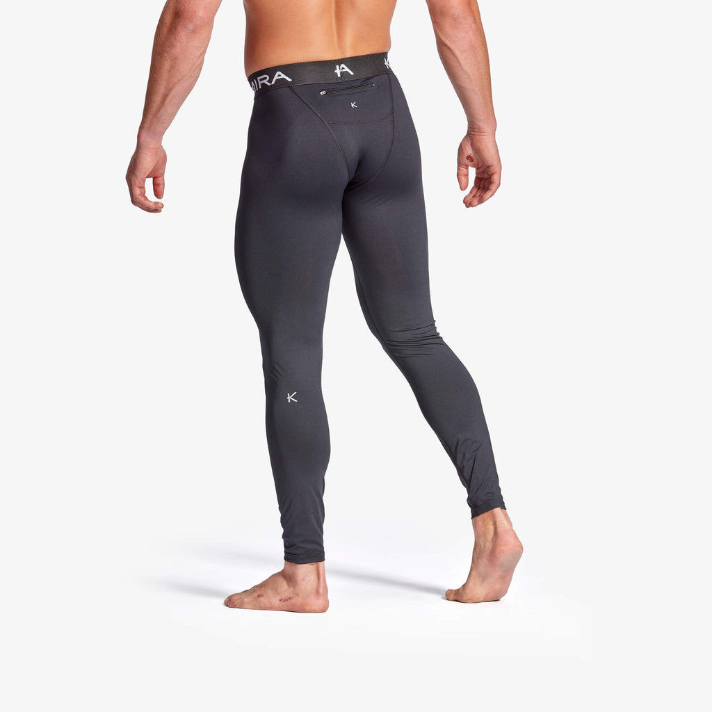 Men's Infrared Performance Leggings with Zip Pocket