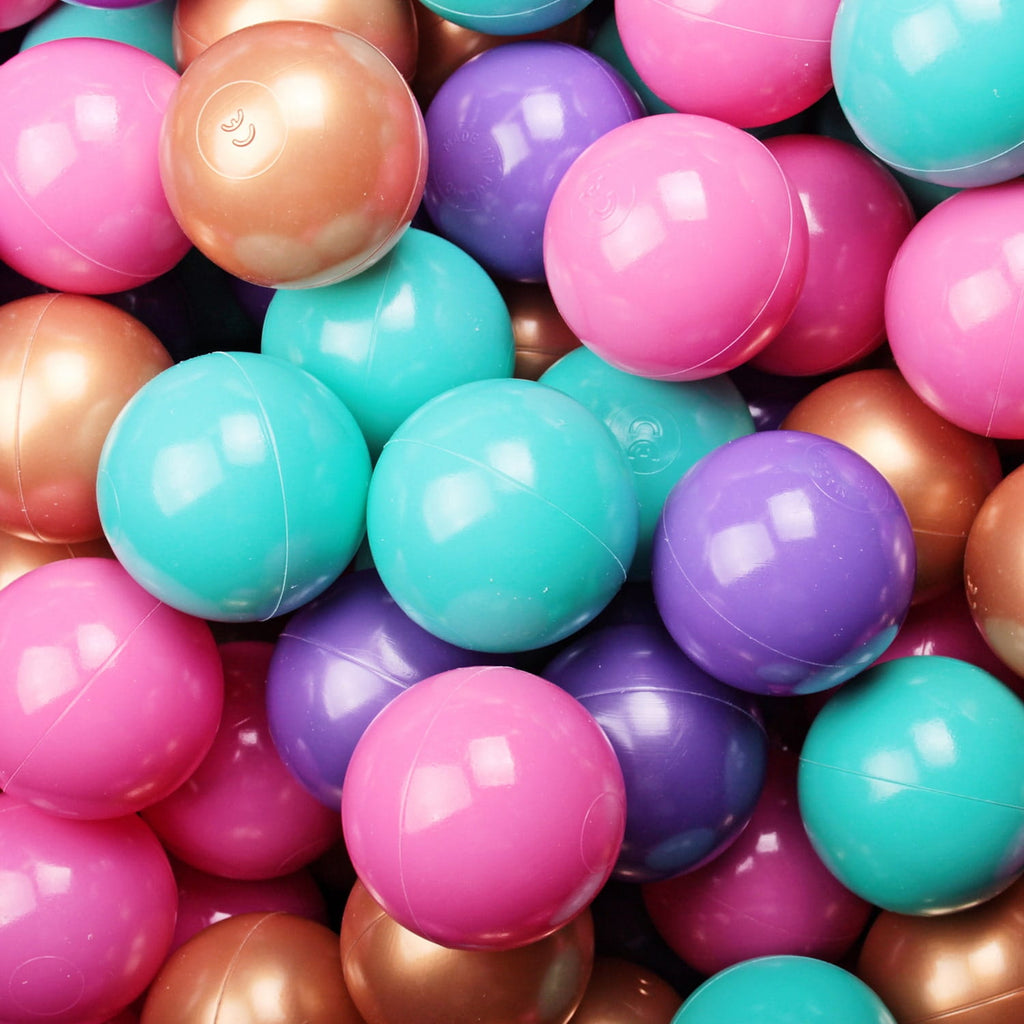MeowBaby® Velvet Baby Ball Pit with 250 Colorful Balls – Safe & Fun by MeowBaby at www.brixbailey.com