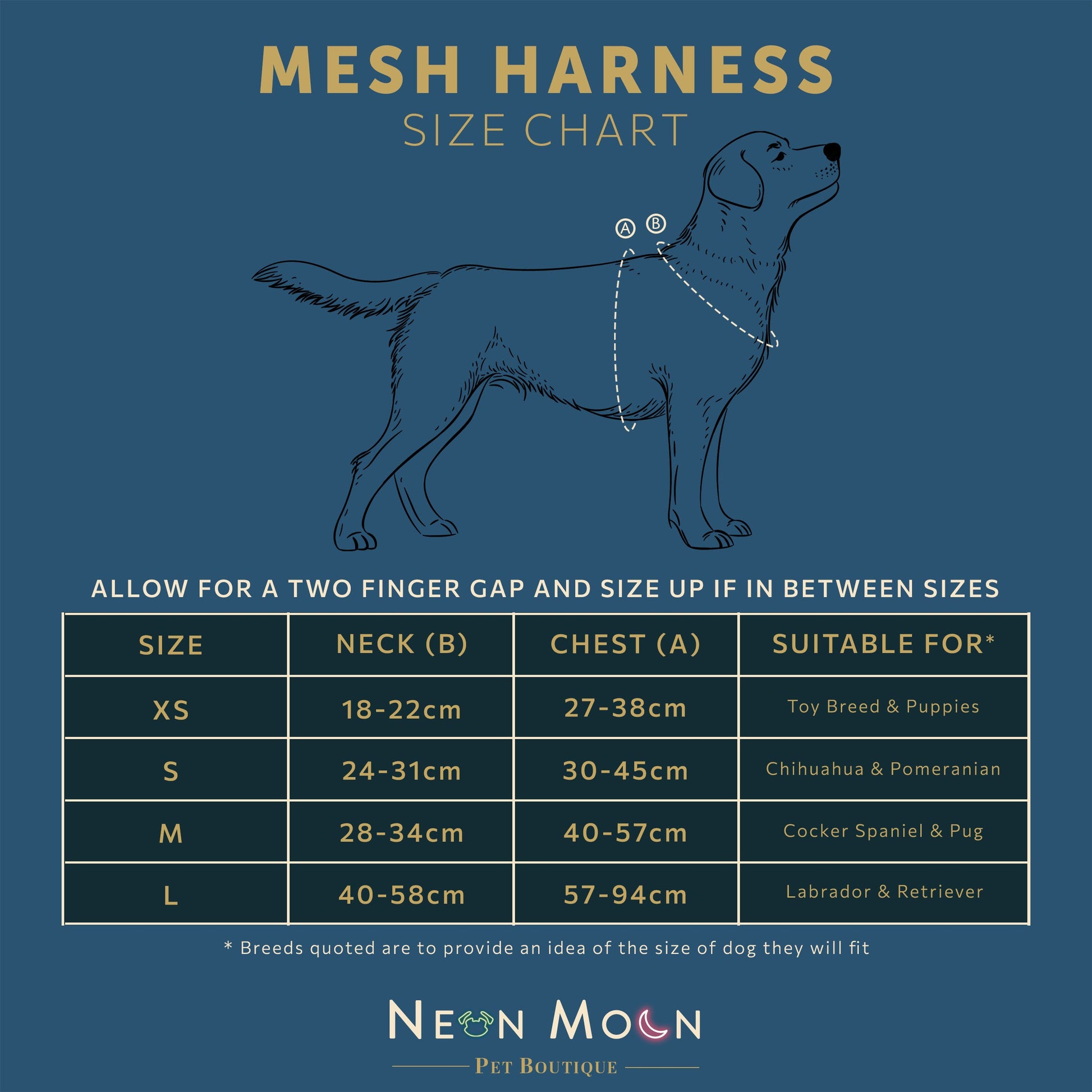 Mesh Pet Harness in Red and Blue Chevron