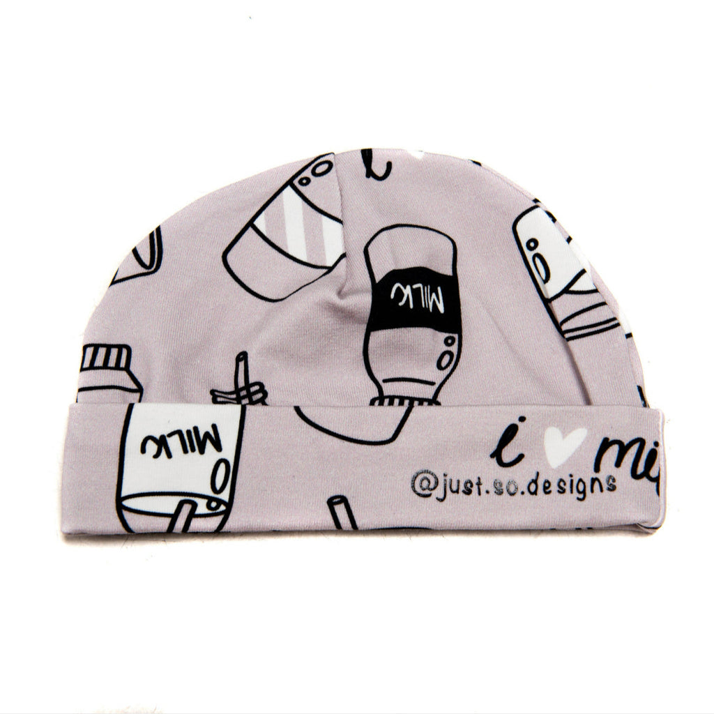 Milk Love Newborn Cotton Hat