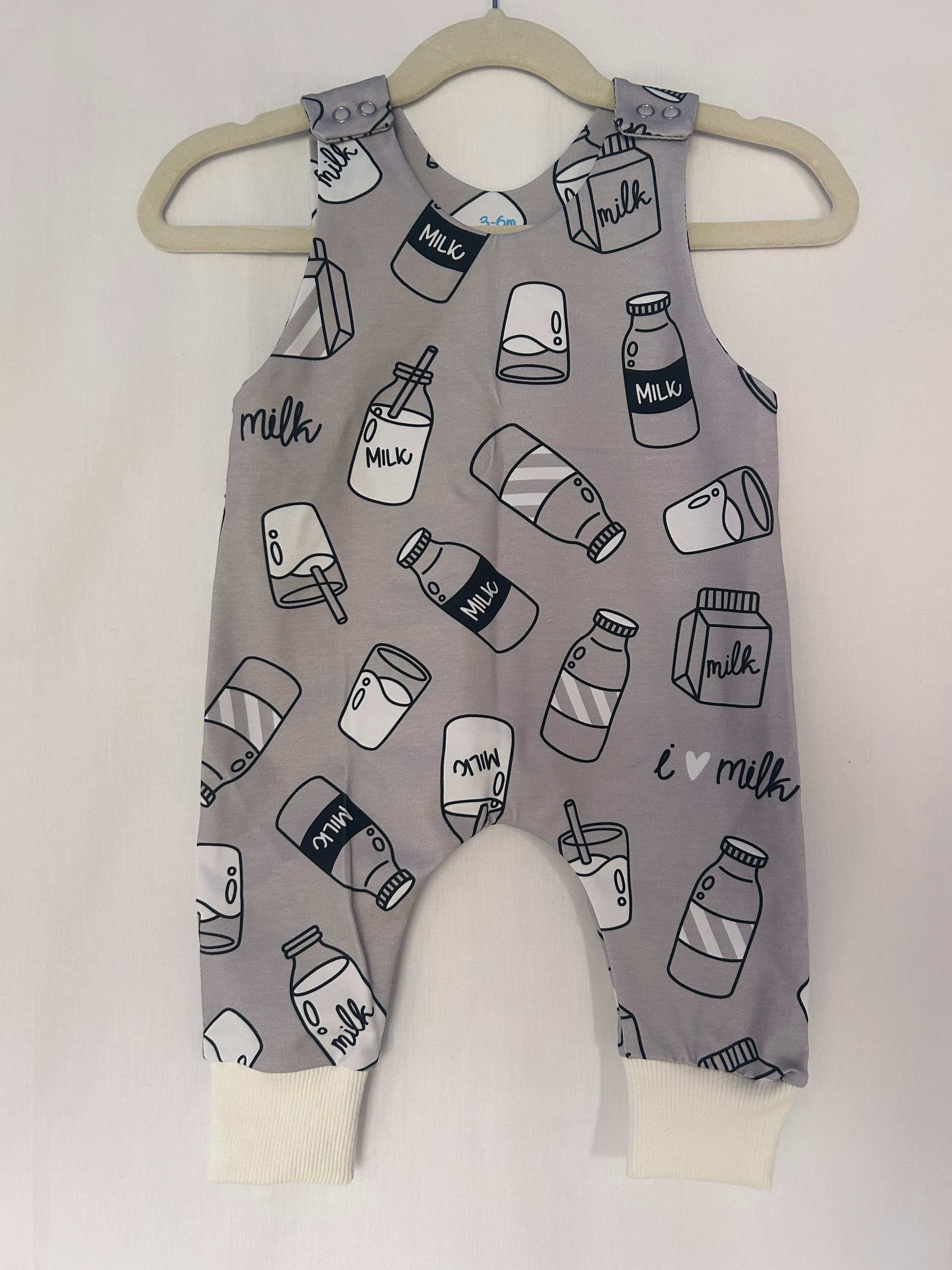 I Love Milk Romper for Kids