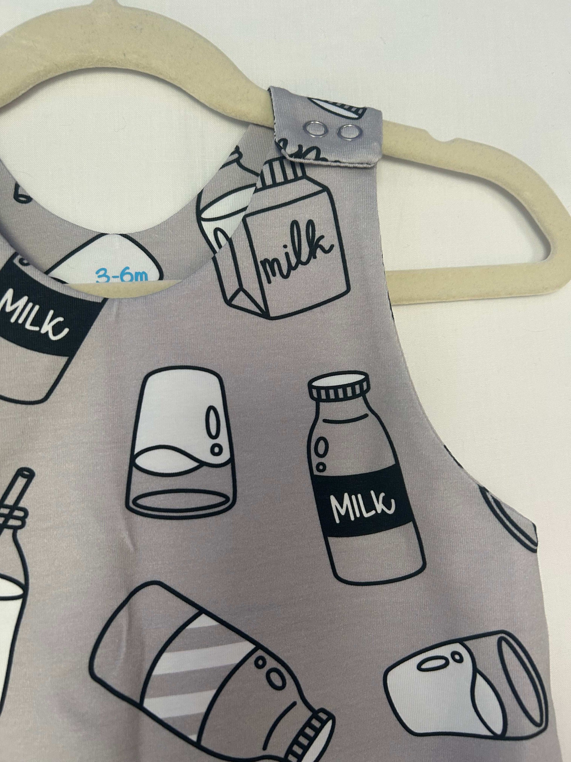 I Love Milk Romper for Kids