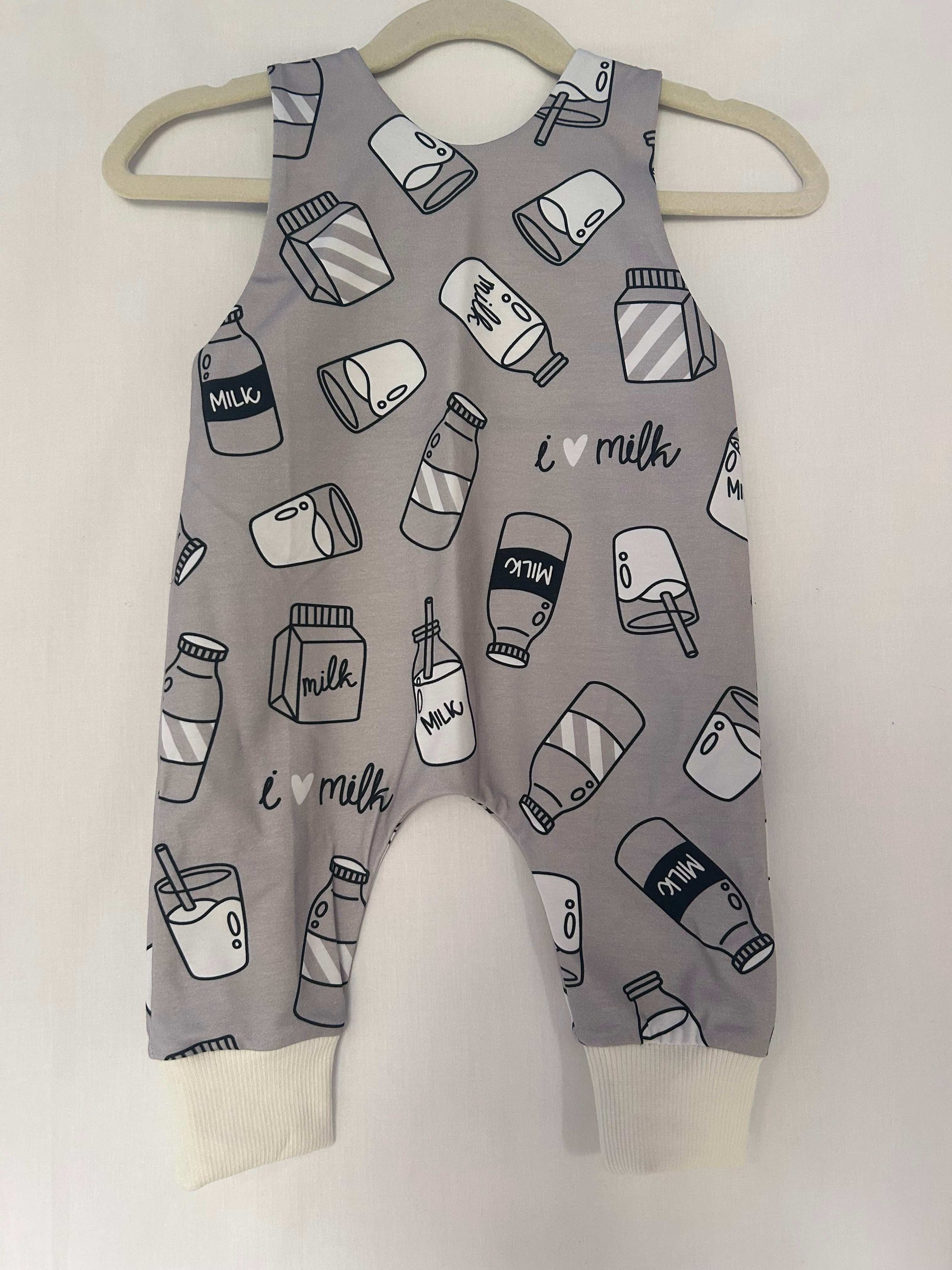 I Love Milk Romper for Kids