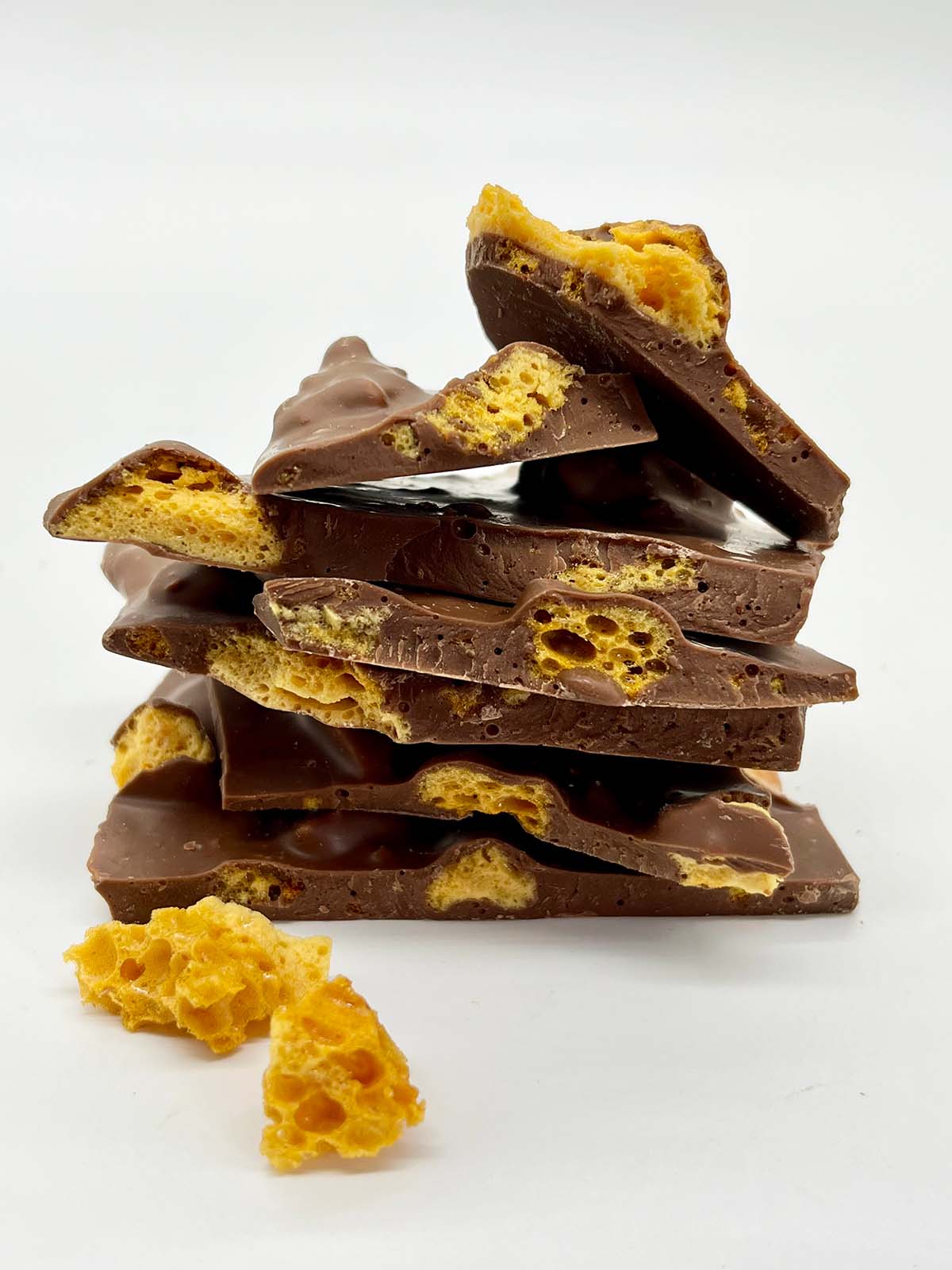 Fine Milk Chocolate Honeycomb Shards