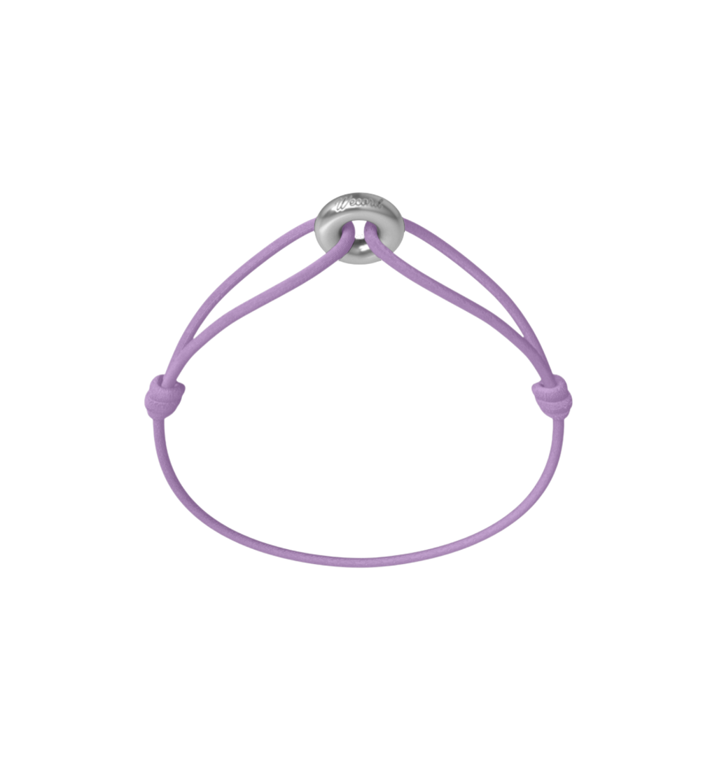 Mini Silver Soho Matte Cord Bracelet