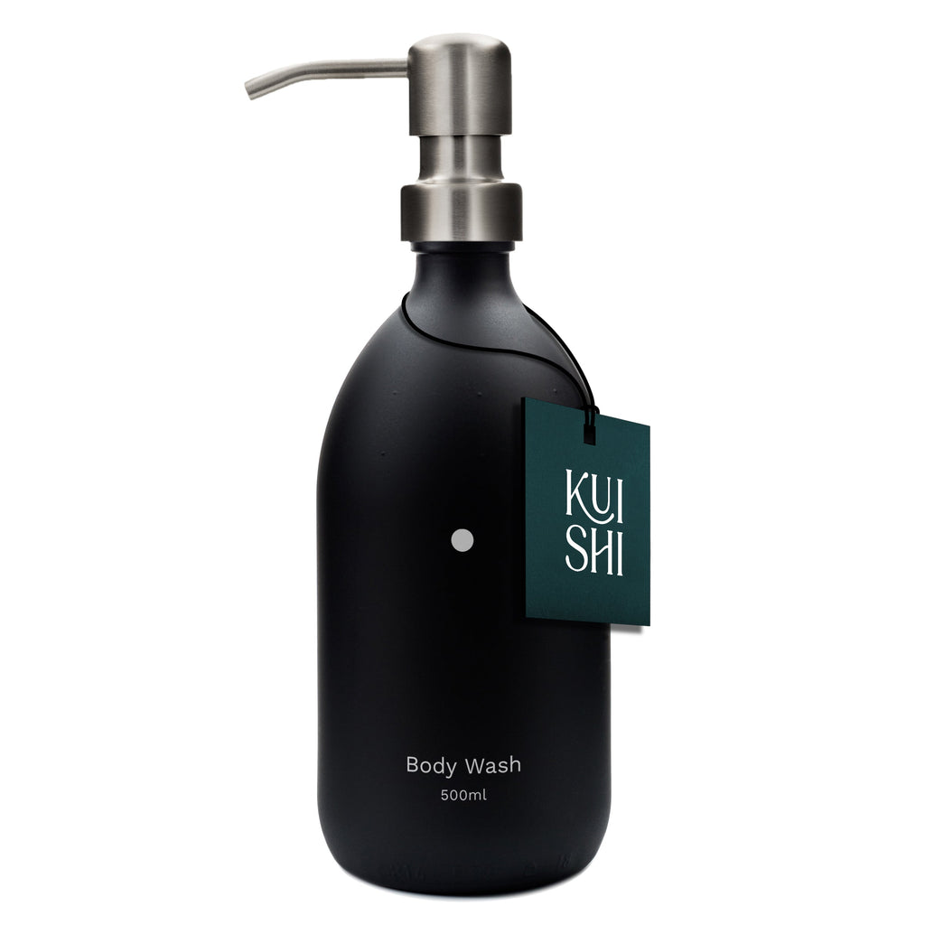 Matte Black Soap Dispenser