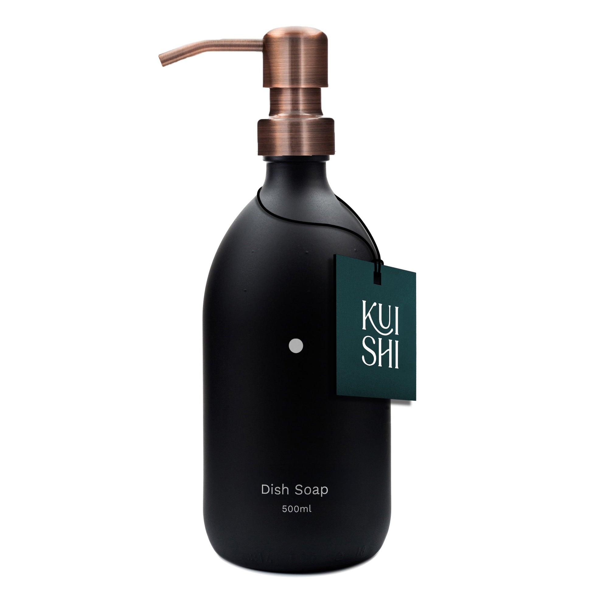 Matte Black Soap Dispenser