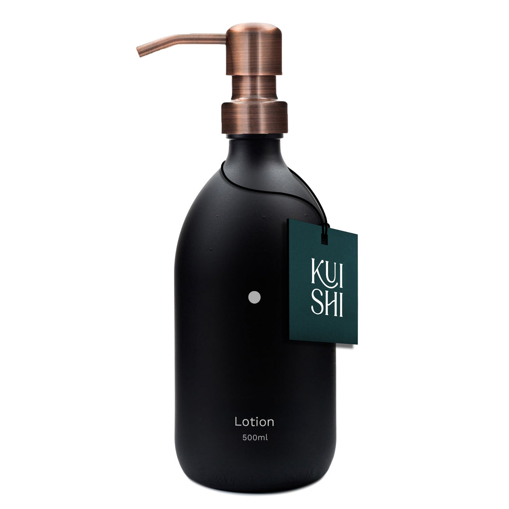 Matte Black Soap Dispenser