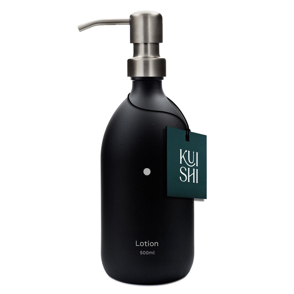 Matte Black Soap Dispenser